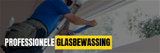 Glasbewassing door MB Cleaningservice!
