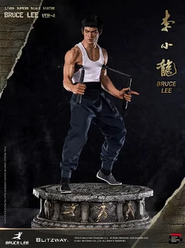 HOT DEAL Blitzway Bruce Lee Tribute Statue Bonus version - 0