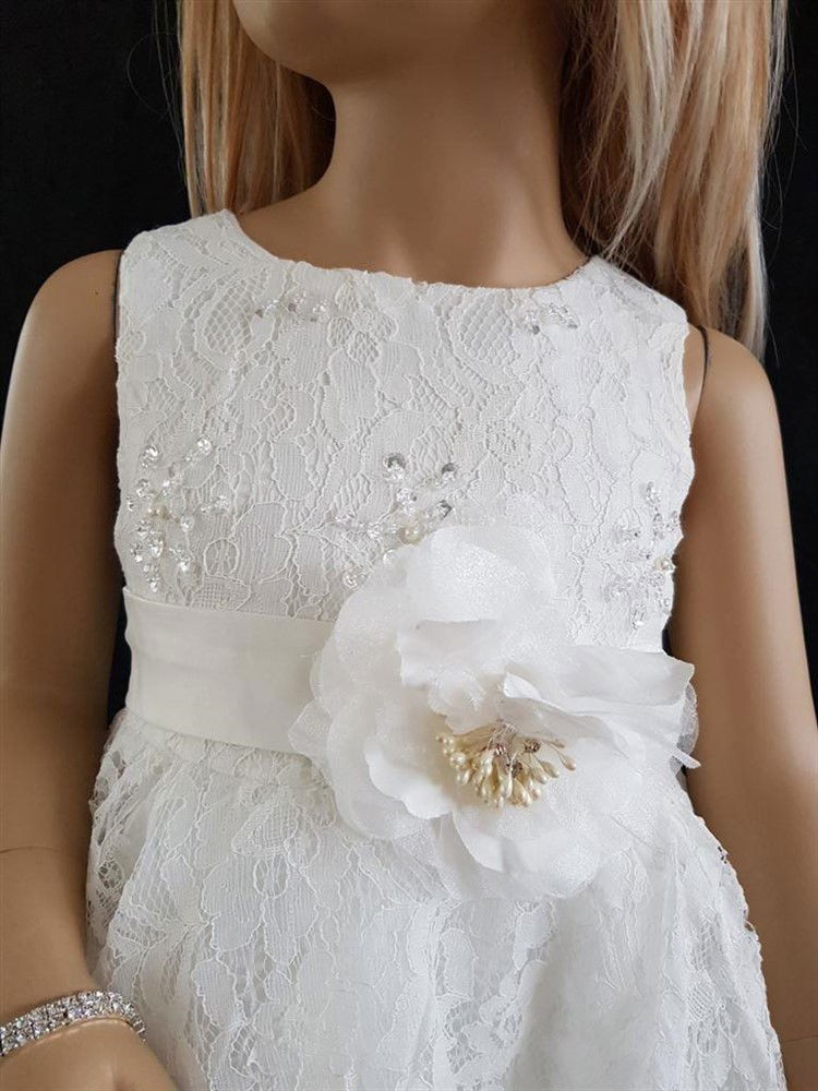 new communie jurk bruidsmeisje kleding prinsessen Olivia - Afbeelding 3