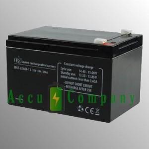 HQ Lood accu 12V - 12Ah - nr. 1
