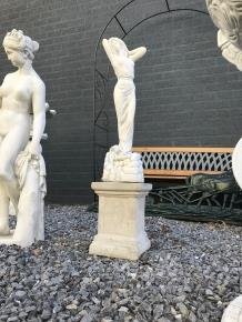 Sokkel, stenen zuil - klein model, voor een vaas of een beeld - Afbeelding 3