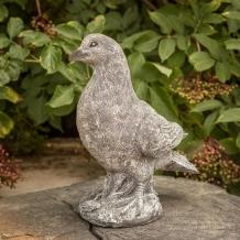Tuinbeeld duif, dierenbeeld, beeld gemaakt van steen -kado - Afbeelding 2