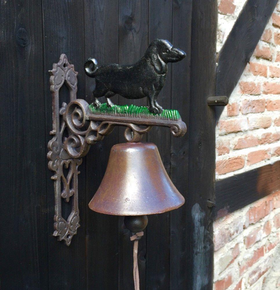 Deurbel met hondje - gietijzer -deurbel-tekkel - Afbeelding 6
