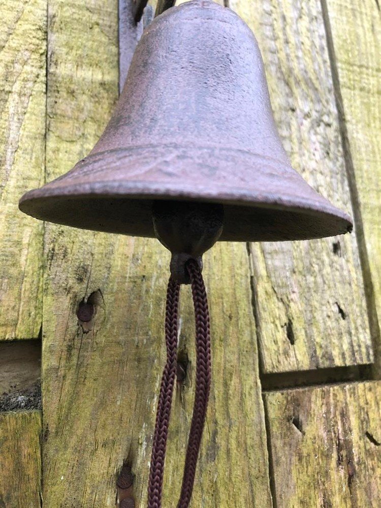 Deurbel met uilen - gietijzer small-deurbel- uil-bel-welkom - Afbeelding 7