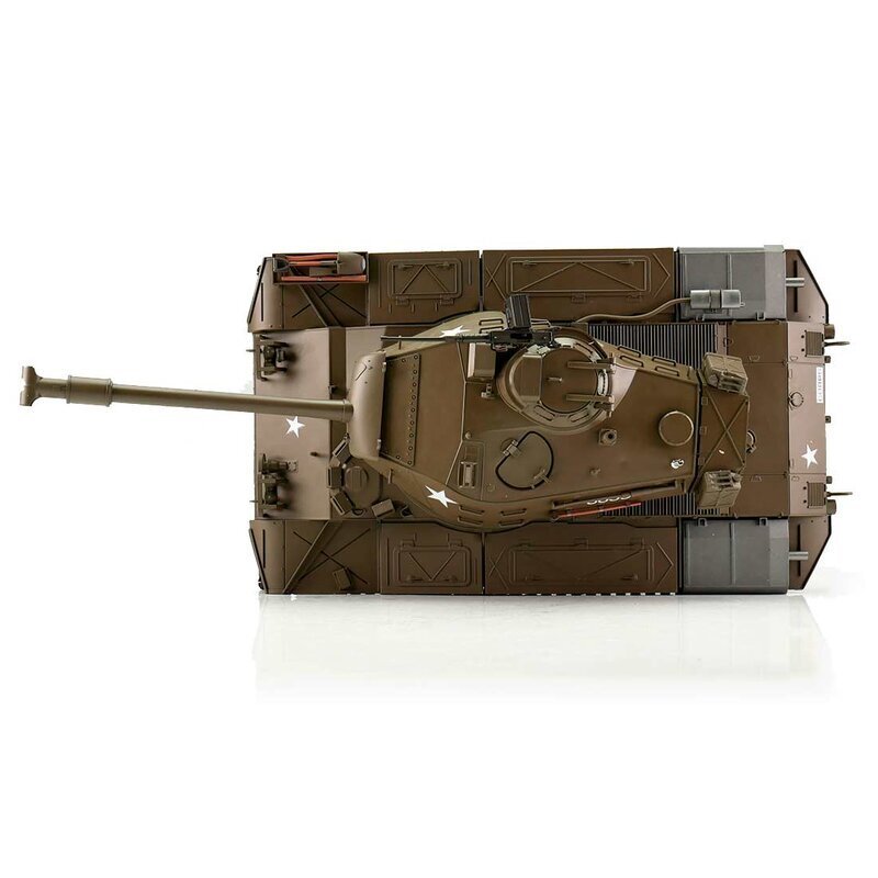 RC tank 1/16 RC M41A3 Walker Bulldog green BB+IR 2.4GHz met schietfunctie rook en geluid en IR 11160 - Afbeelding 5