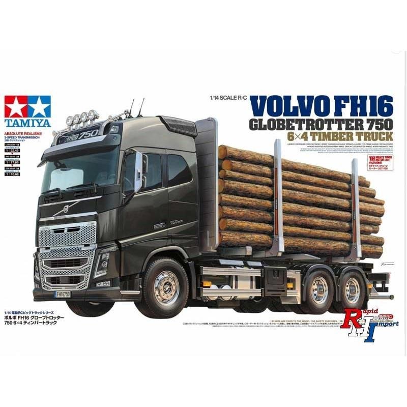 Tamiya bouwpakket 56360 1/14 RC Volvo FH16 Timber Truck Kit - nr. 1