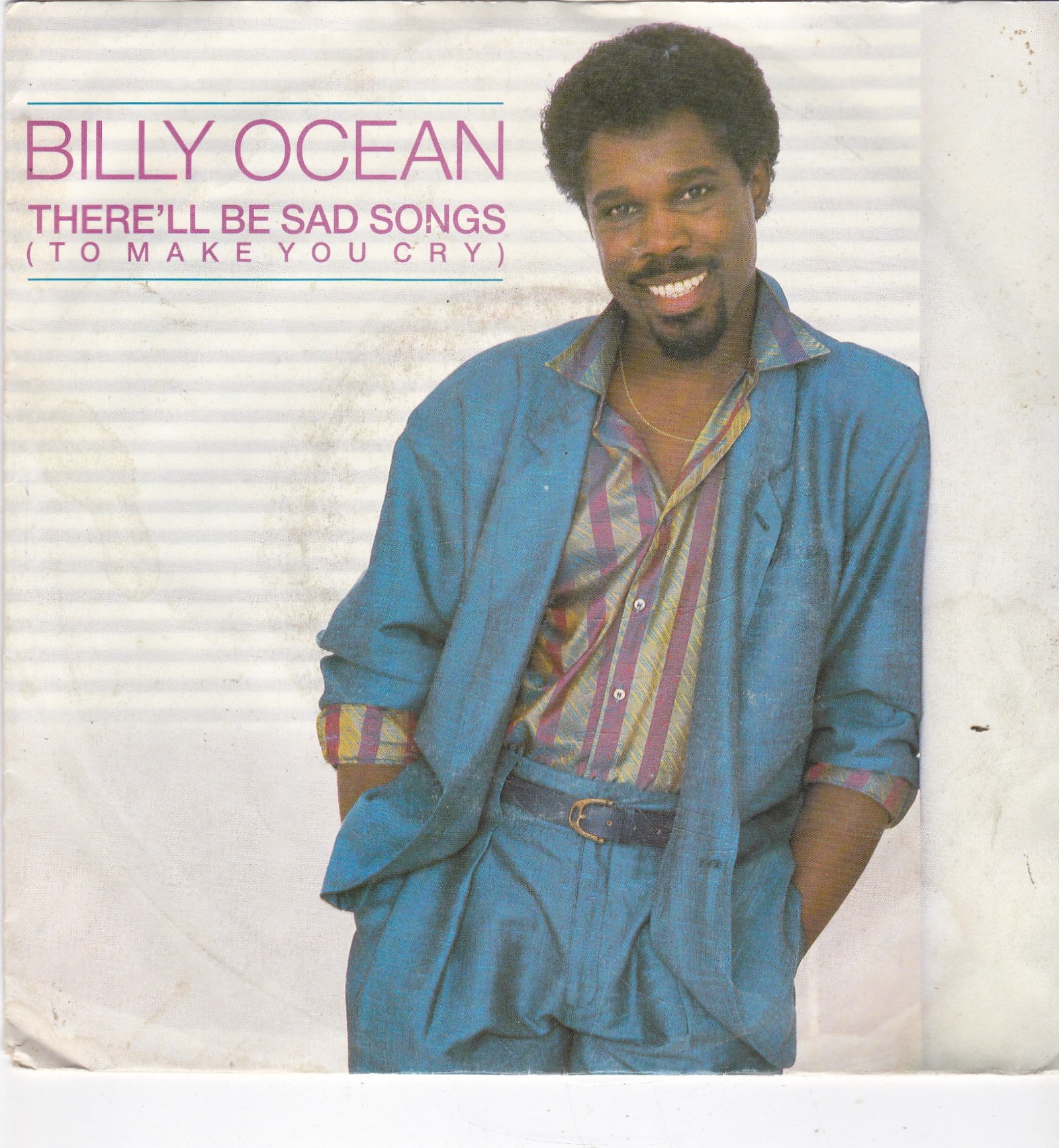 Single Billy Ocean - There'll be sad songs (to make you cry) - nr. 1