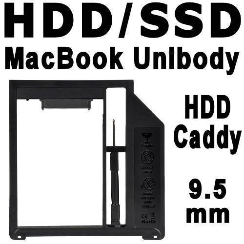 HDD / SSD Caddy, extra 2.5" SATA HDD/SSD in Laptop Notebook - Afbeelding 3