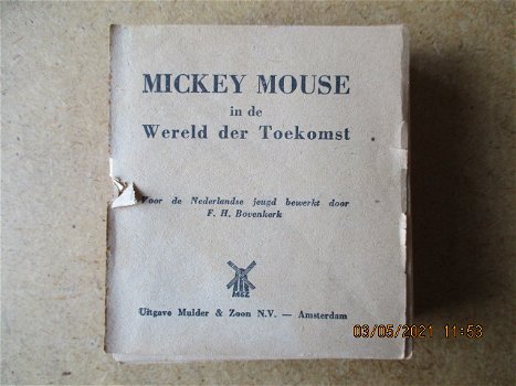 adv1893 mickey mouse in de wereld der toekomst - 0