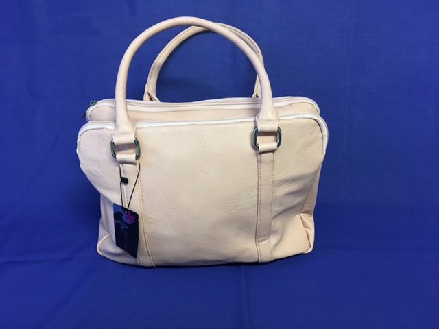 Beige tas met twee vakken - nr. 1