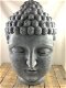 Boeddha hoofd, Indonesisch, groot, polystein - 0 - Thumbnail