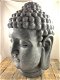 Boeddha hoofd, Indonesisch, groot, polystein - 6 - Thumbnail