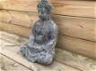 Boeddha mediterend, dreamlike, stenen figuur, tuindecoratie - 2 - Thumbnail