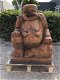 Groot Boeddha beeld, tuinbeeld Boeddha, steen, oxide - 0 - Thumbnail