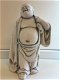 Massief stenen Boeddha met zak over schouder, vrolijke lachende Boeddha - 0 - Thumbnail