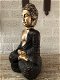 Thaise boeddha, zittend, ceramic - 6 - Thumbnail