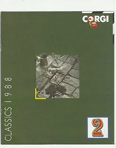 1988 Corgi Classics Catalogue - 10 bladzijden.				