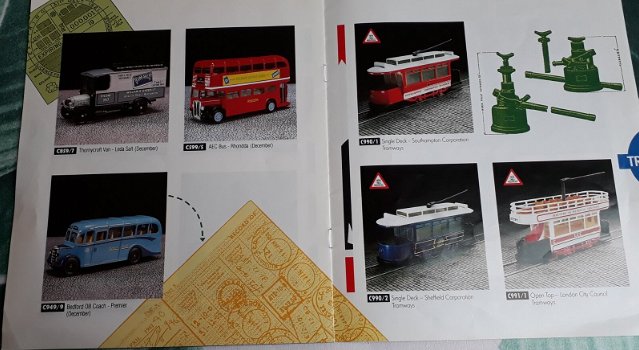 1988 Corgi Classics Catalogue - 10 bladzijden. - 5