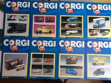Corgi Car Collector Catalogus 8 stuks 1987 - 1988				