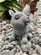 Blije eekhoorn, dierenbeeld, stenen eekhoorn als tuindecoratie - 7 - Thumbnail