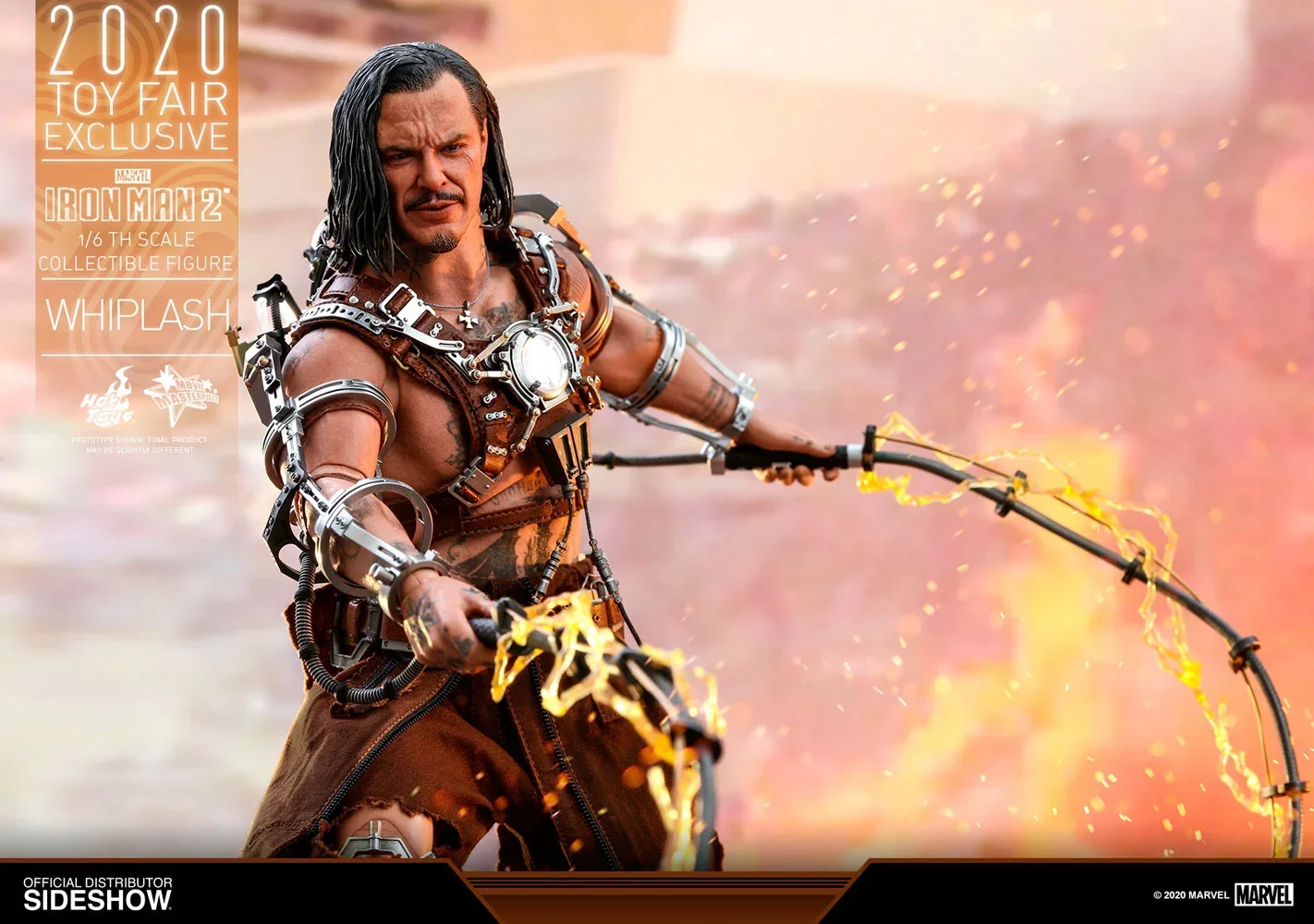 Hot Toys Iron Man 2 Whiplash MMS569 - Afbeelding 2