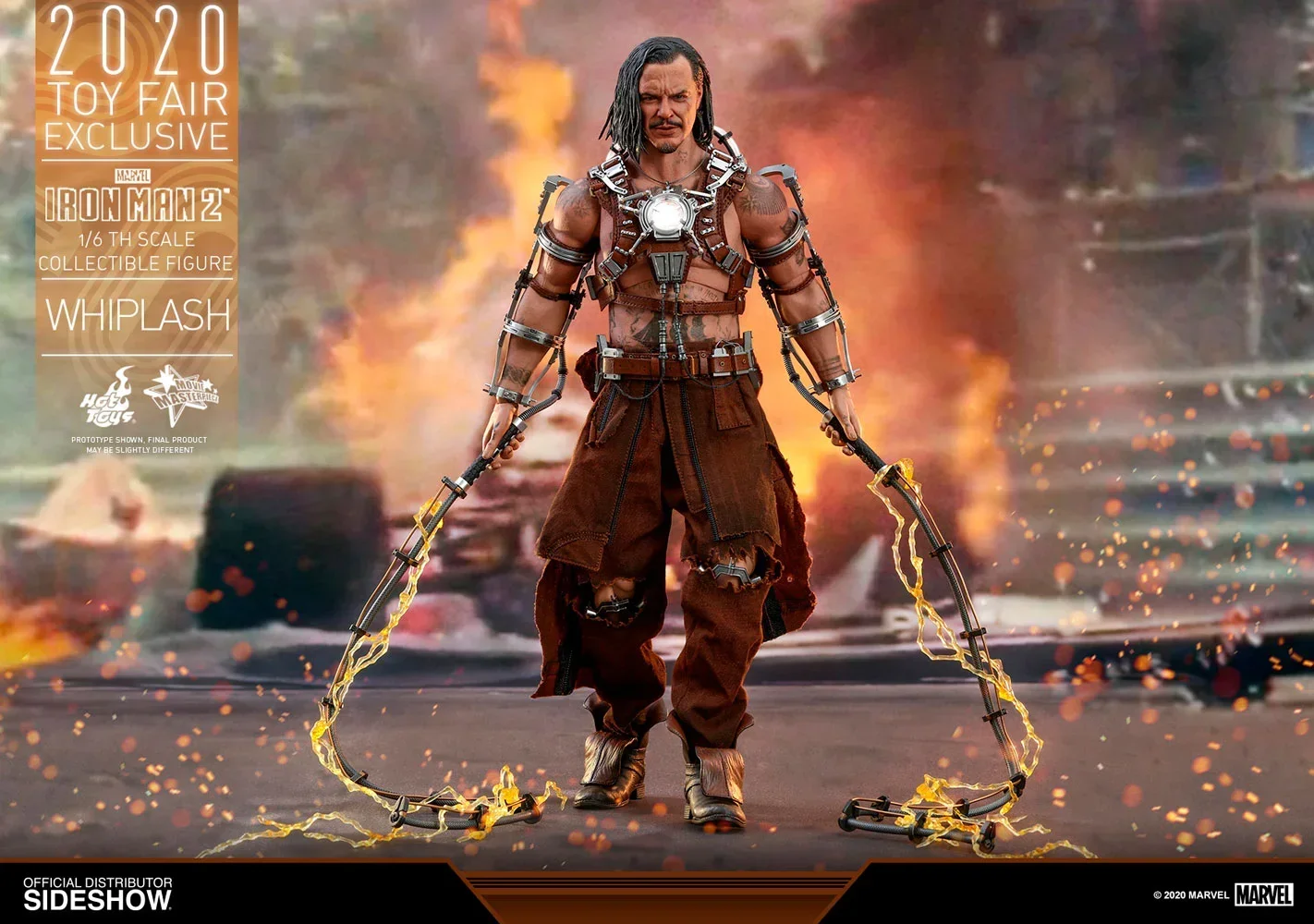 Hot Toys Iron Man 2 Whiplash MMS569 - Afbeelding 6