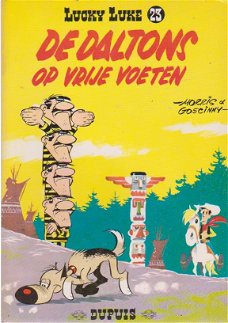 Lucky Luke 23 De Daltons op vrije voeten