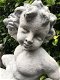Tuinbeeld engel, engelbeeld steen, engel liggend - sierlijk beeld - 3 - Thumbnail