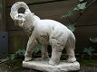 Dierenbeeld van een olifant, stenen beeld, decoratie - 4 - Thumbnail