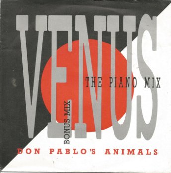 Don Pablo's Animals ‎– Venus (1990) ITALO HOUSE - 0