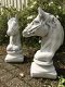 Sculptuur paardenhoofd, steen, tuinbeeld - 1 - Thumbnail