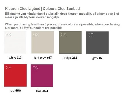 Strandbed Cloe in diverse kleuren – Ligbedje - Design - 4