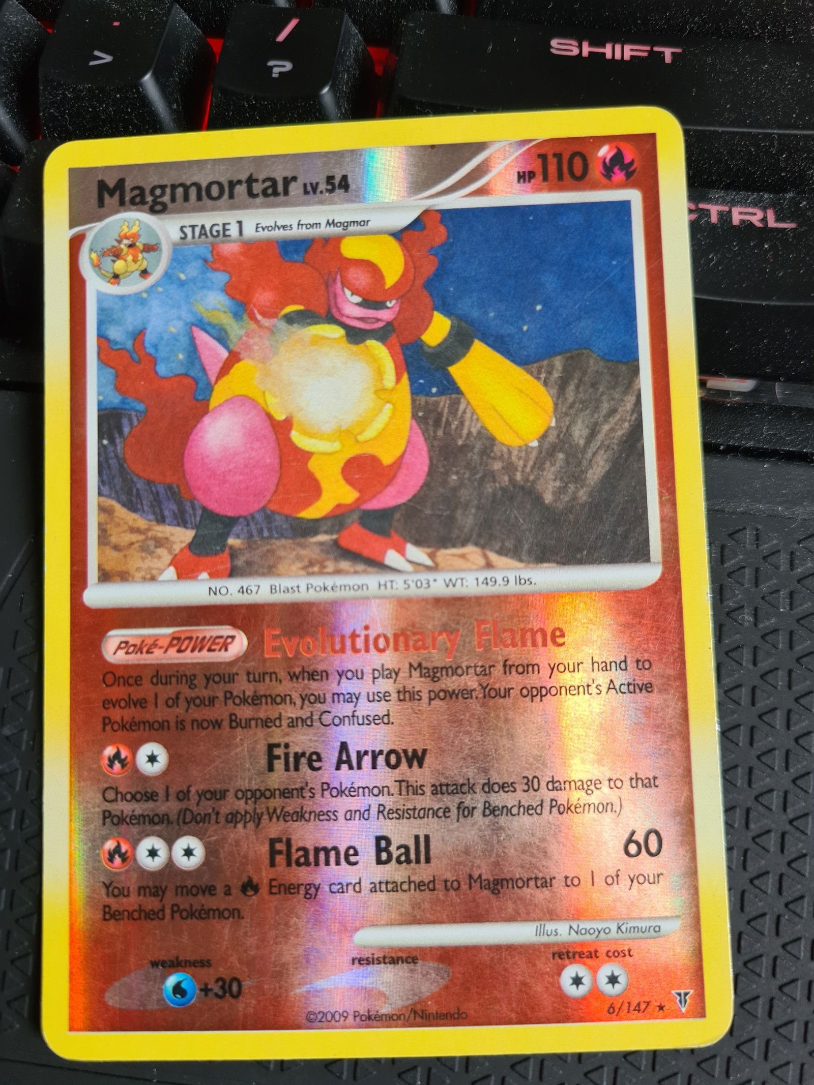 Magmortar 6/147 holo (reverse) Platinum: Supreme Victors gebruikt - nr. 1