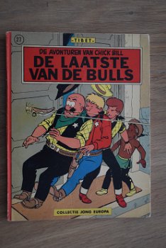 1964 chick bill de laatste van de bulls lombard 1 druk collectie jong europa - 0