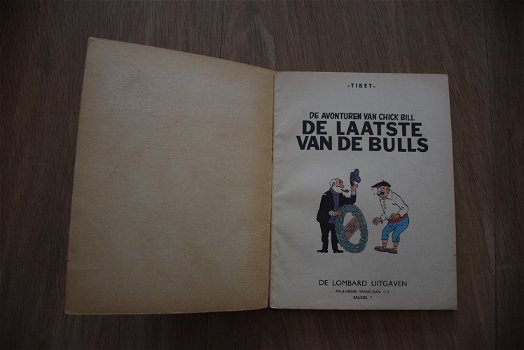 1964 chick bill de laatste van de bulls lombard 1 druk collectie jong europa - 4