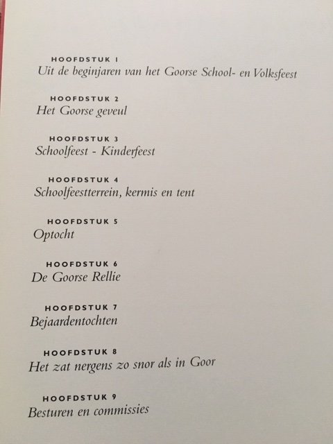 125 Jaar Goors school- en volksfeest 1875-2000 - Ger Eeftink - Afbeelding 2