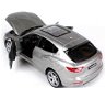 1:24 Bburago Maserati Levante SUV metallic grijs met glazen dak 2016 - 1 - Thumbnail