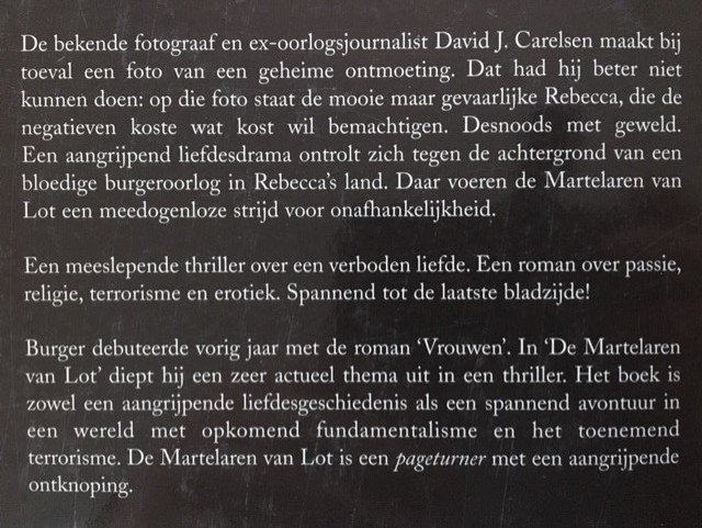De martelaren van Lot - Fons Burger - Afbeelding 2