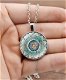 Mandala hanger aan ketting - 2 - Thumbnail