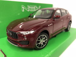 1:24 Welly NEX Maserati Levante SUV donkerrood