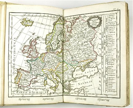 Petit Atlas Moderne 1793 Delamarche 28 kaarten - 1