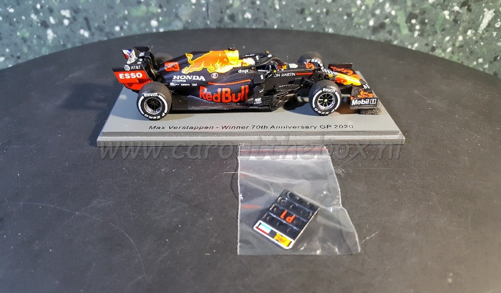 Aston Martin Red Bull RB16 Verstappen 2020 1:43 Spark - Afbeelding 4