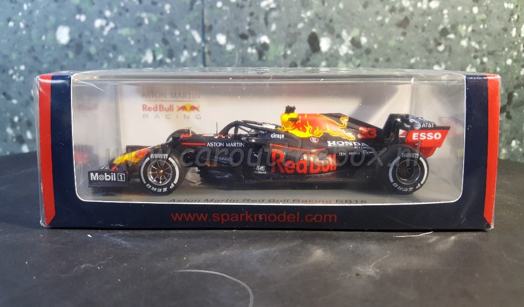 Aston Martin Red Bull RB16 Verstappen 2020 1:43 Spark - Afbeelding 6