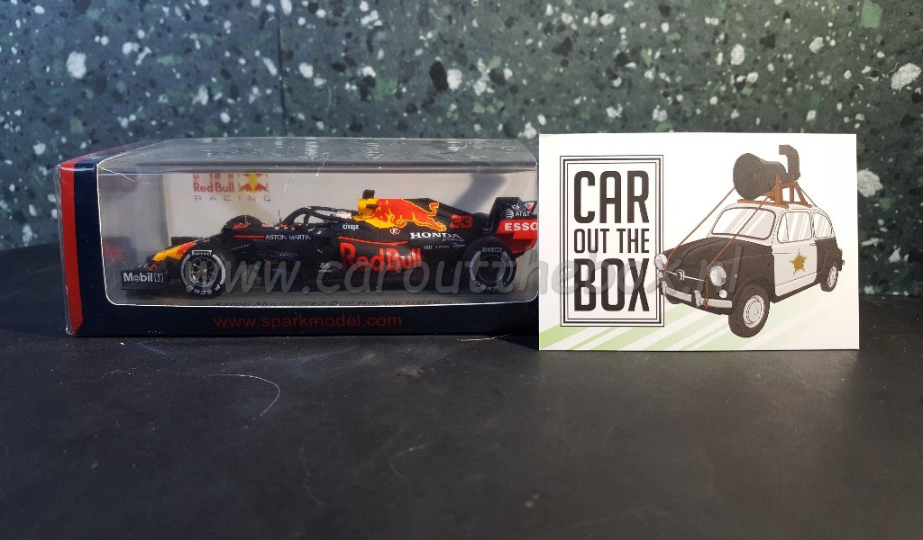 Aston Martin Red Bull RB16 Verstappen 2020 1:43 Spark - Afbeelding 7