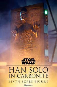Sideshow Star Wars Han Solo in Carbonite Figure 100310 - 0
