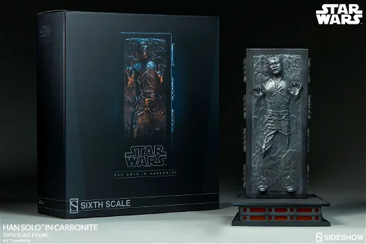 Sideshow Star Wars Han Solo in Carbonite Figure 100310 - 3