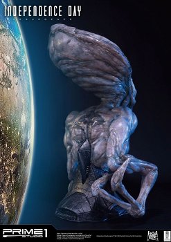 HOT DEAL - Prime1Studio Independence Day Life-Size Alien Bust - 2