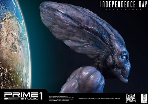 HOT DEAL - Prime1Studio Independence Day Life-Size Alien Bust - 4