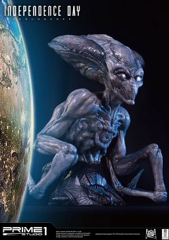 HOT DEAL - Prime1Studio Independence Day Life-Size Alien Bust - 6