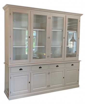 Buffetkast Abcoude roomwit - wit 250 x 50/40 x 240cm - nr. 1